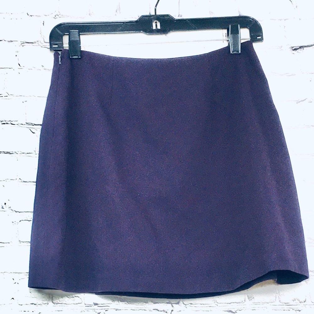 81st & Park Short Mini Skirt Purple size 9